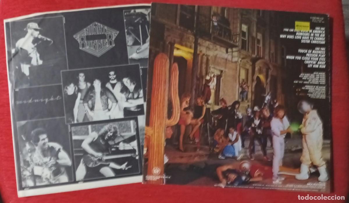 Discos de vinilo: NIGHT RANGER - MIDNIGHT MADNESS - LP - Foto 4