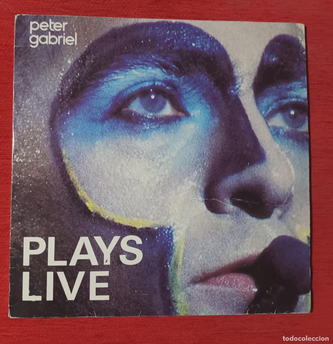 Discos de vinilo: PETER GABRIEL - PLAYS LIVE - 2 LPS - Foto 1