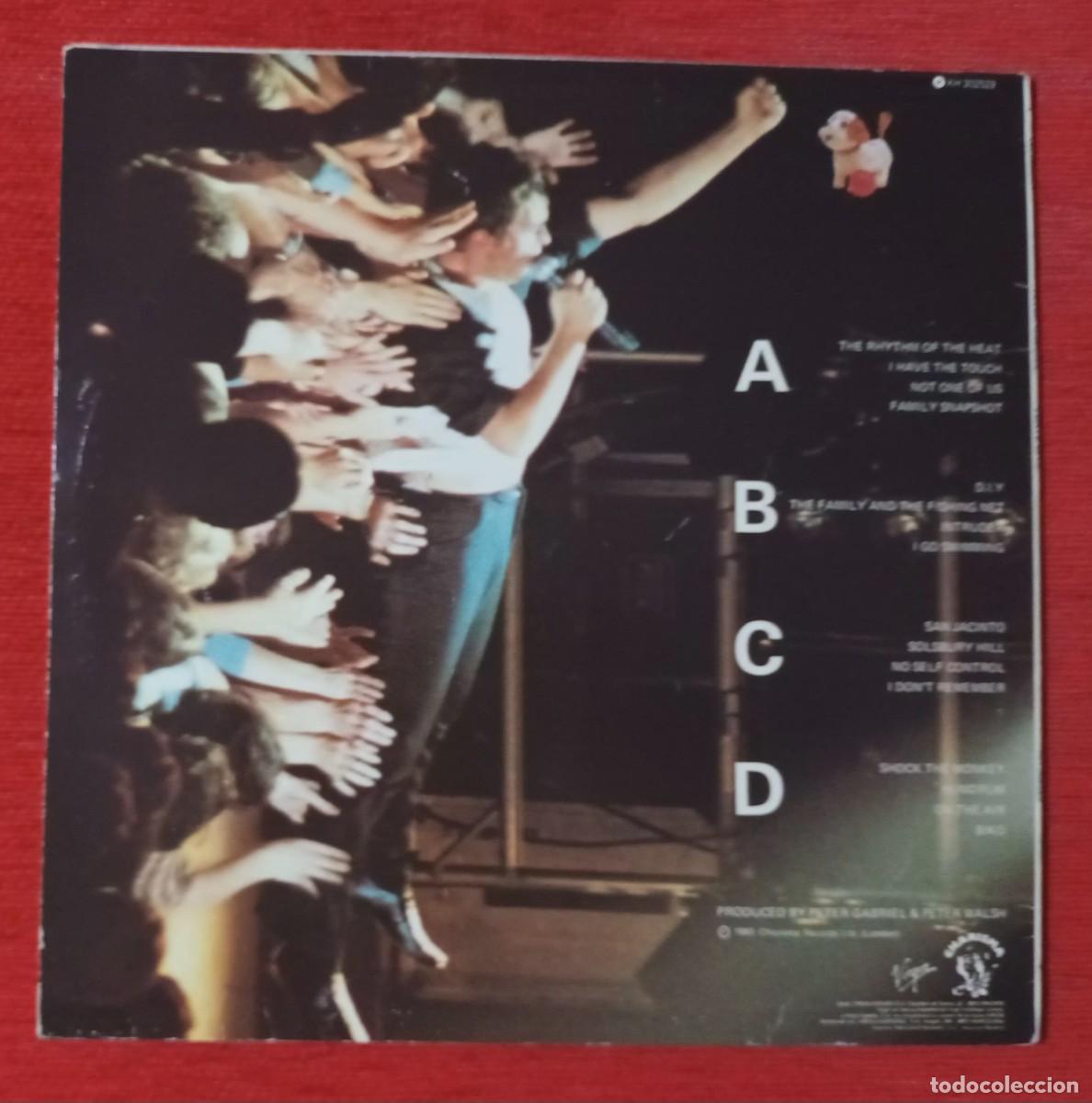 Discos de vinilo: PETER GABRIEL - PLAYS LIVE - 2 LPS - Foto 2