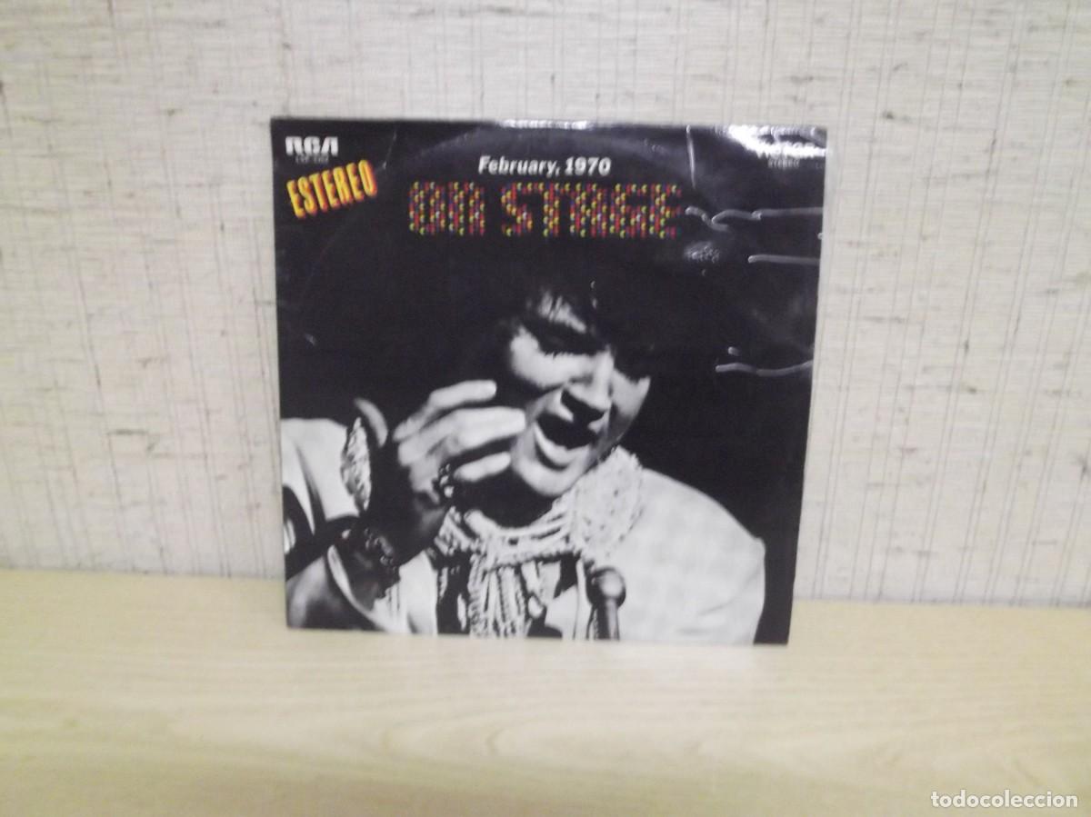 Discos de vinilo: Elvis Presley - On stage Lp RCA 1970. - Foto 1