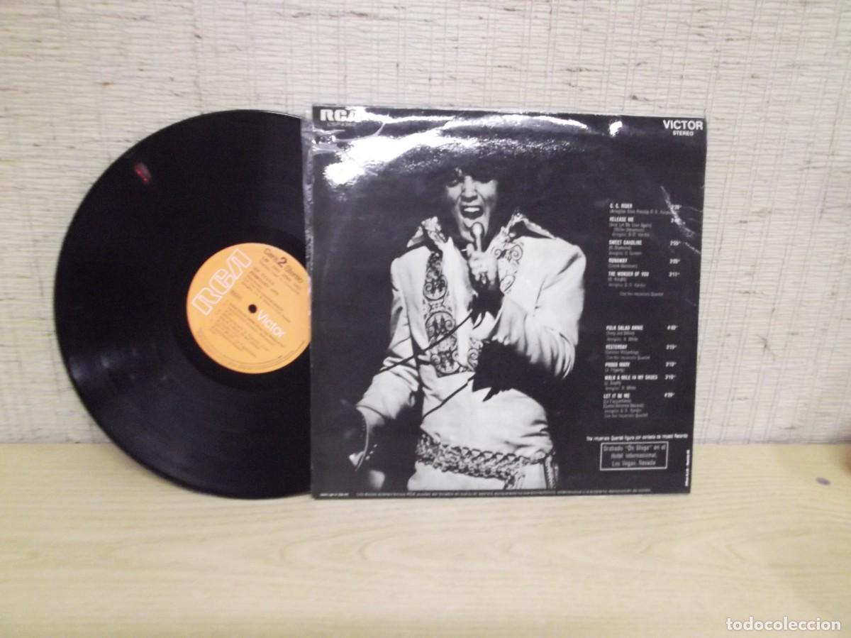 Discos de vinilo: Elvis Presley - On stage Lp RCA 1970. - Foto 2