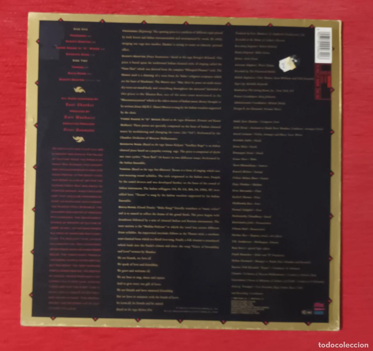 Discos de vinilo: RAVI SHANKAR - INSIDE THE KREMLIN - LP - Foto 2