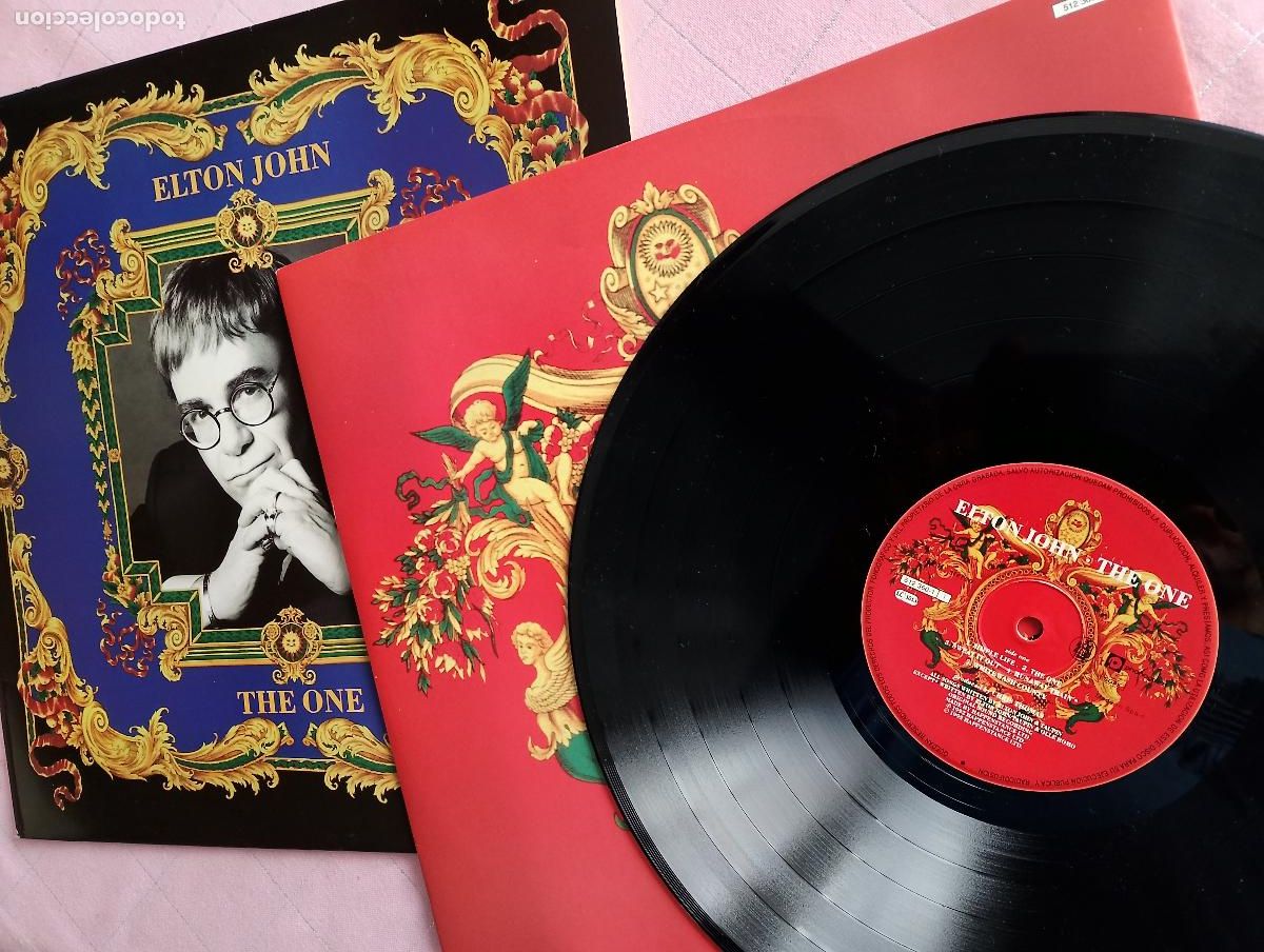 Discos de vinilo: Elton John &lrm;&ndash; The One 1992 ed espa&ntilde;ola - Foto 4