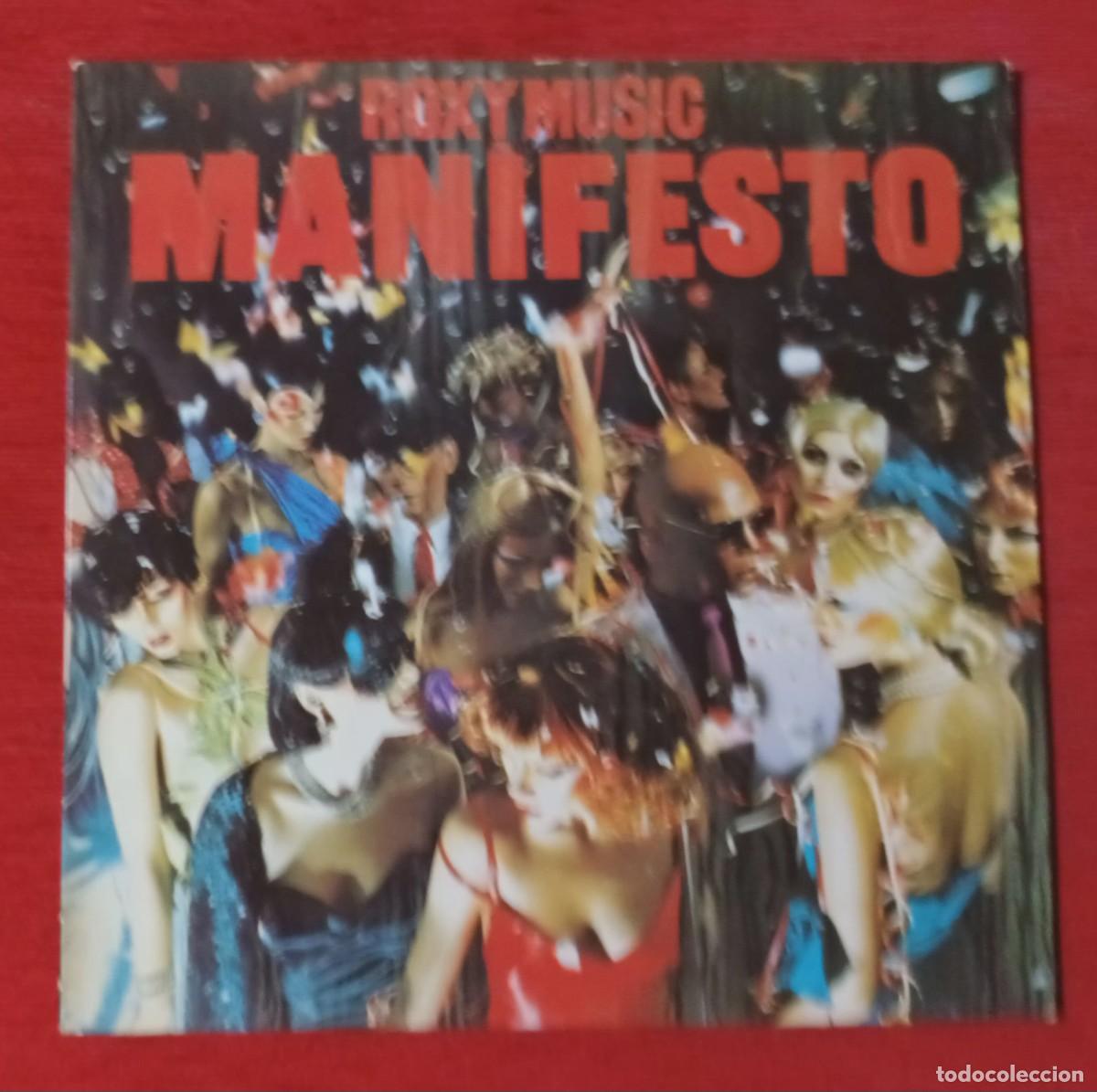 Discos de vinilo: ROXY MUSIC - MANIFESTO - LP - Foto 1