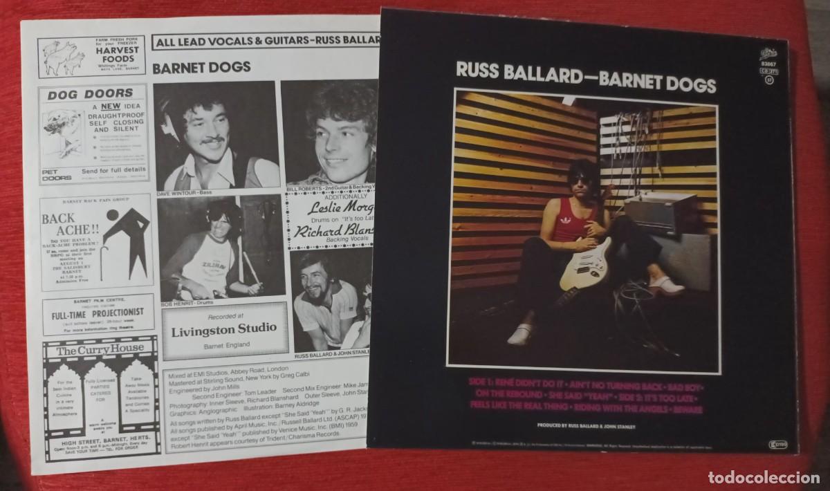 Discos de vinilo: RUSS BALLARD - BARNET DOGS - LP - Foto 4