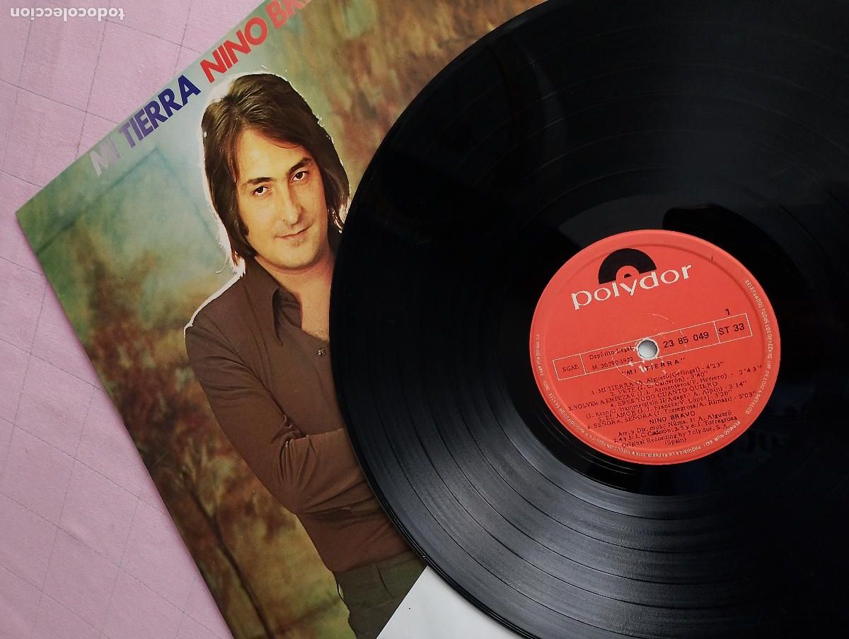 Discos de vinilo: Nino Bravo &lrm;&ndash; Mi Tierra,1972 - Foto 3