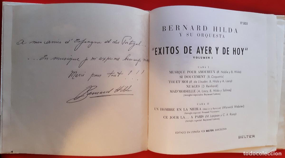 Discos de vinilo: BERNARD HILDA Y SU ORQUESTA - &Eacute;XITOS DE AYER Y DE HOY 7&rdquo; E.P. - Foto 5