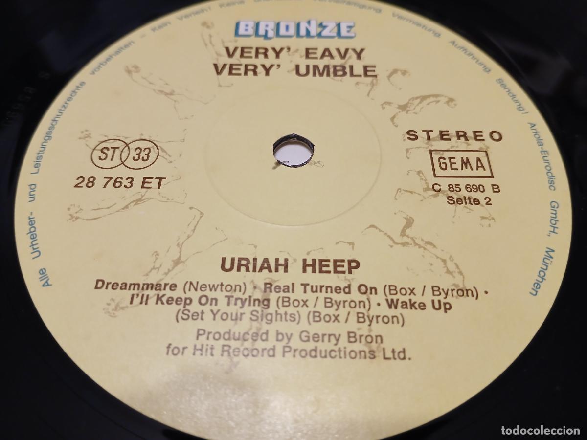 Discos de vinilo: Uriah Heep &lrm;&ndash; ...Very Eavy Very Umble...- LP disco vinilo - Foto 2