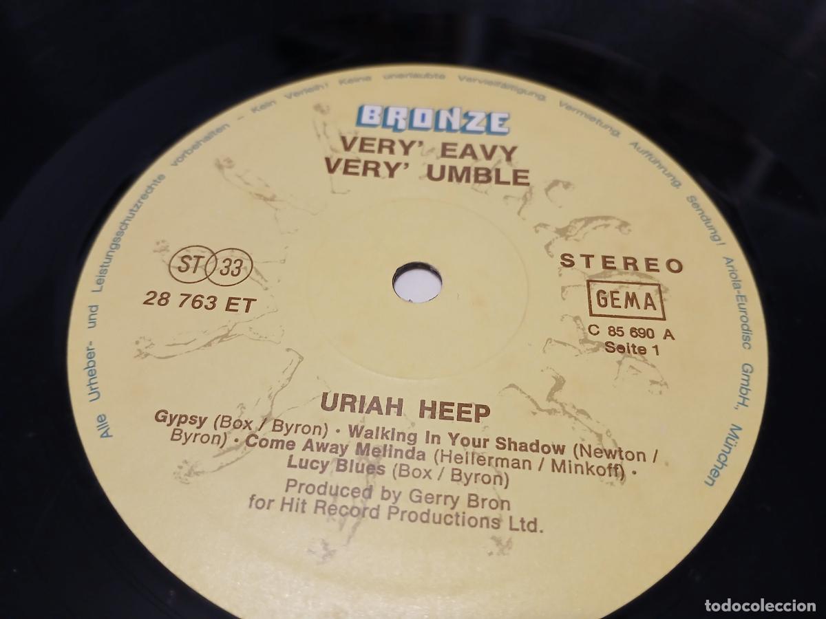 Discos de vinilo: Uriah Heep &lrm;&ndash; ...Very Eavy Very Umble...- LP disco vinilo - Foto 3