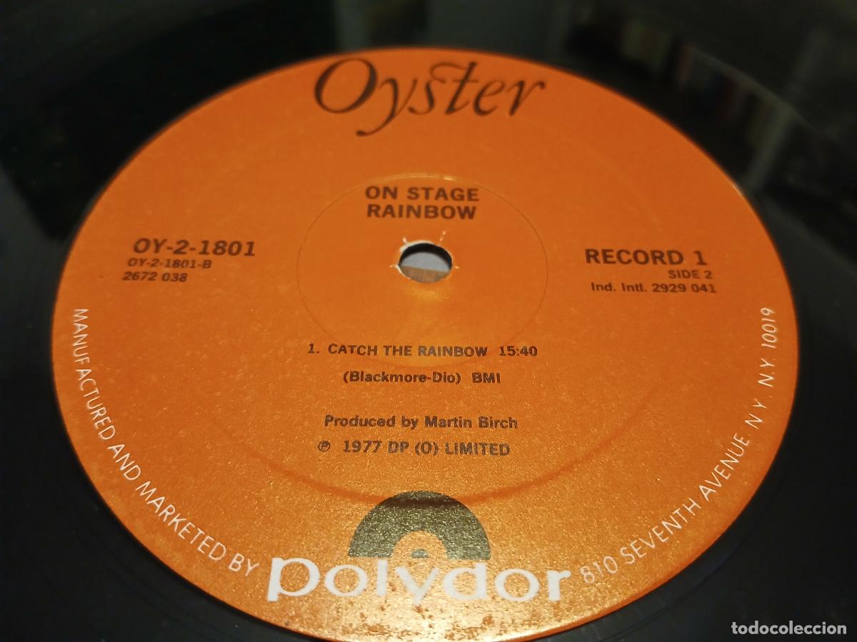 Discos de vinilo: Rainbow &ndash; On Stage- (1977) 2 X LP disco vinilo - Foto 2