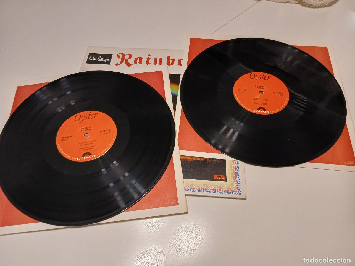 Discos de vinilo: Rainbow &ndash; On Stage- (1977) 2 X LP disco vinilo - Foto 4