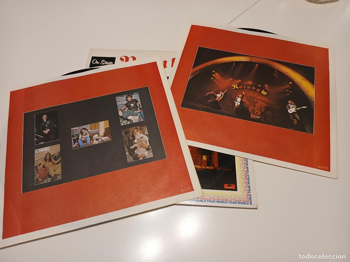 Discos de vinilo: Rainbow &ndash; On Stage- (1977) 2 X LP disco vinilo - Foto 5