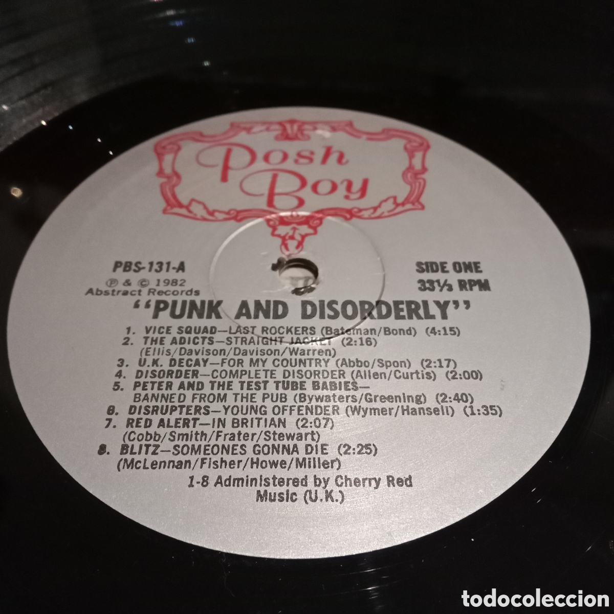 Discos de vinilo: VARIOS - PUNK AND DISORDERY - LP - Foto 4