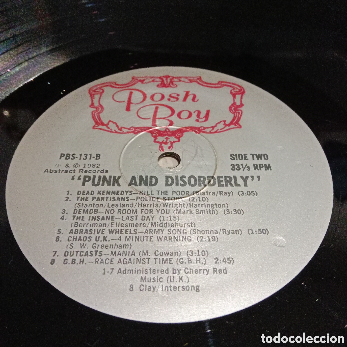 Discos de vinilo: VARIOS - PUNK AND DISORDERY - LP - Foto 5