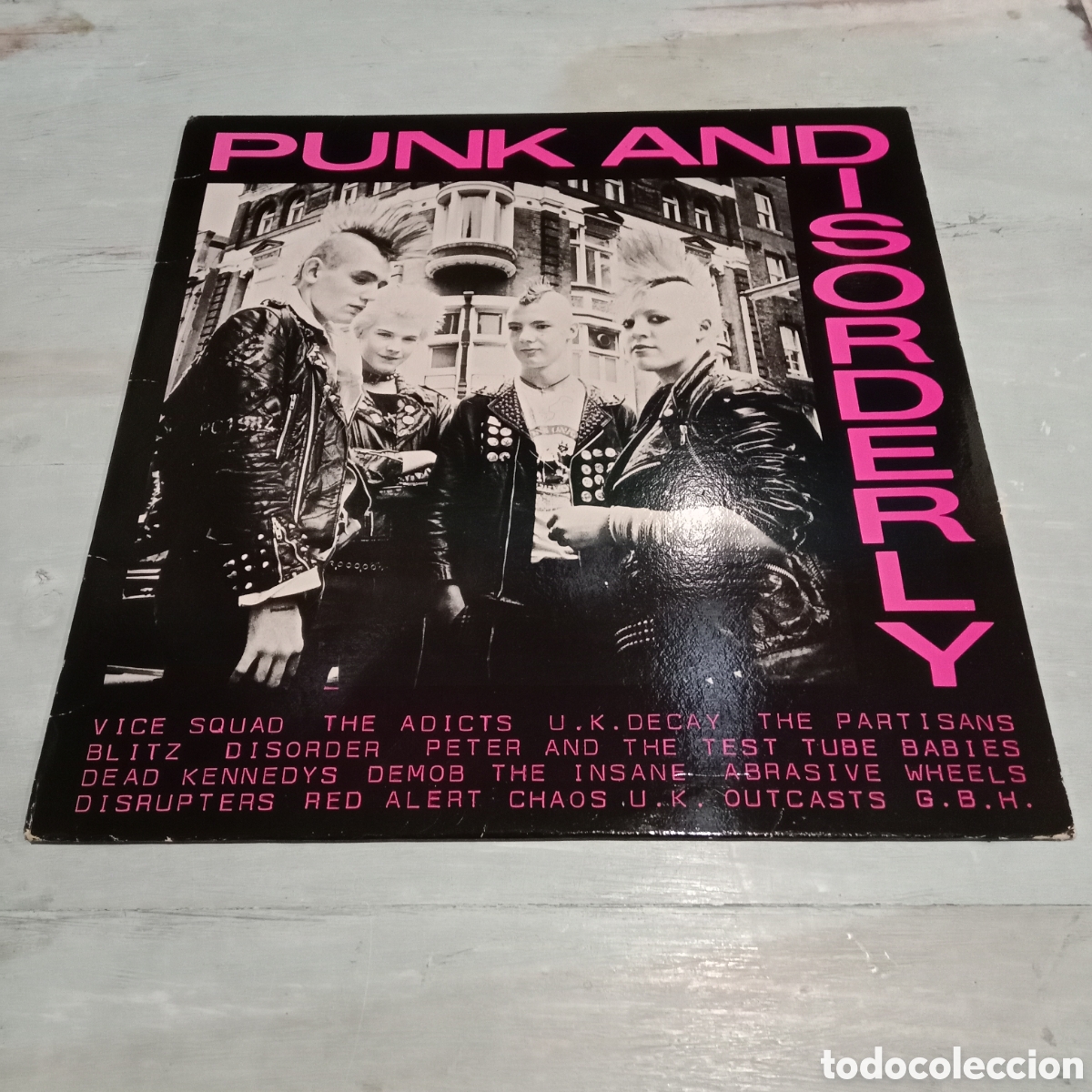 Discos de vinilo: VARIOS - PUNK AND DISORDERY - LP - Foto 1