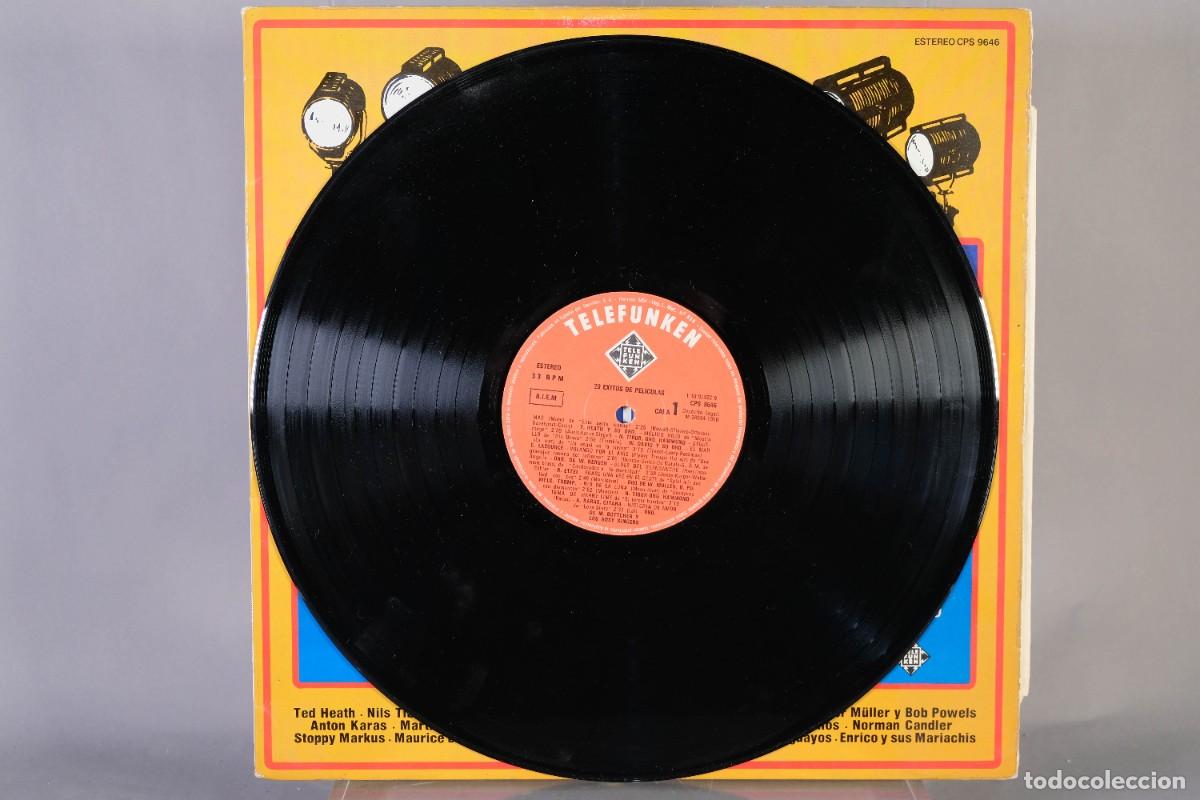 Discos de vinilo: DISCO DE VINILO LP - 20 EXITOS DE PELICULAS - TELEFUNKEN, 1978 - Foto 3