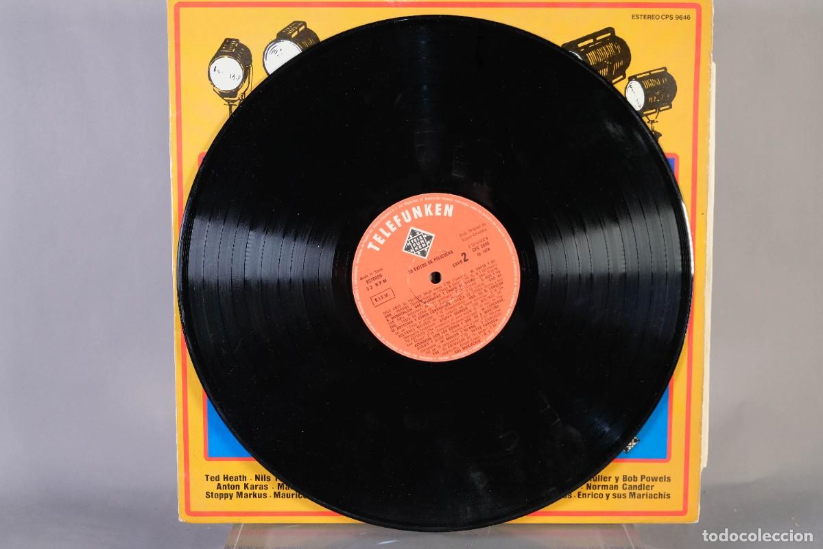 Discos de vinilo: DISCO DE VINILO LP - 20 EXITOS DE PELICULAS - TELEFUNKEN, 1978 - Foto 4