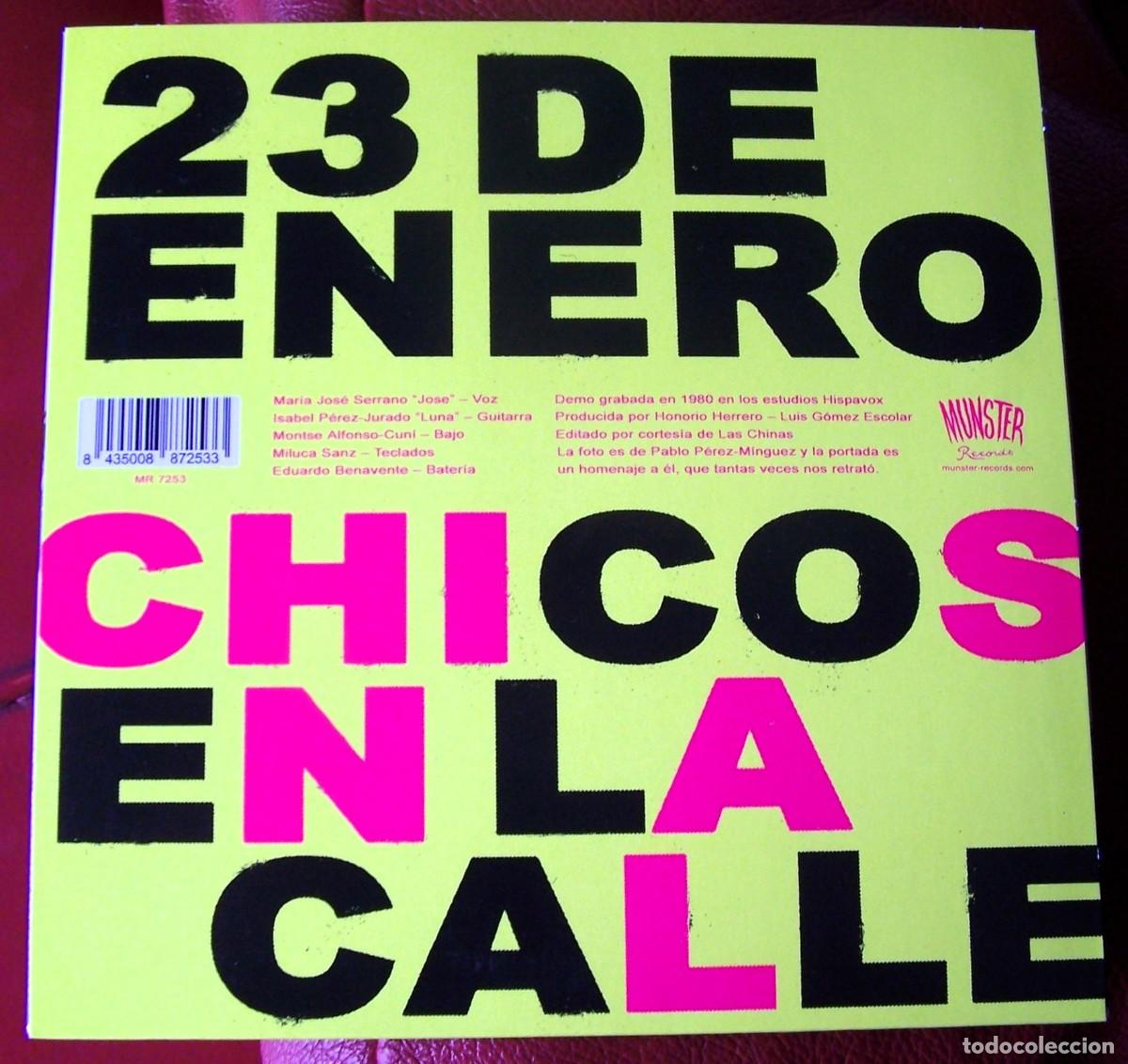 Discos de vinilo: LAS CHINAS - 23 DE ENERO 7&rdquo; - Foto 2