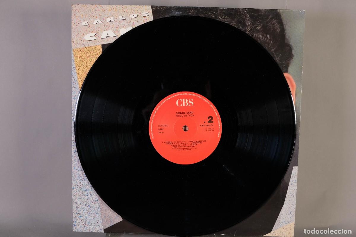 Discos de vinilo: DISCO DE VINILO LP - CARLOS CANO, RITMO DE VIDA - CBS - Foto 4