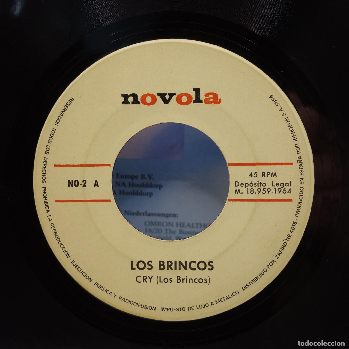 Discos de vinilo: LOS BRINCOS - CRY - FLAMENCO - Foto 8