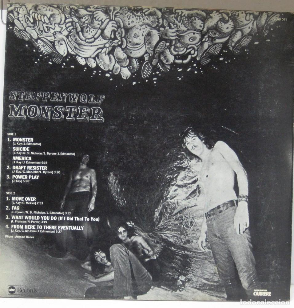 Discos de vinilo: MONSTER - STEPPENWOLF - LP - Foto 2