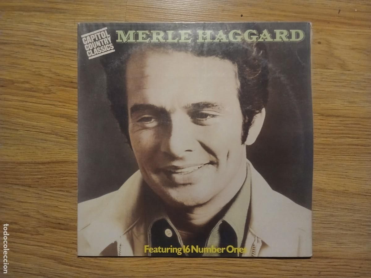 Discos de vinilo: Merle Haggard - 16 number ones - Foto 1