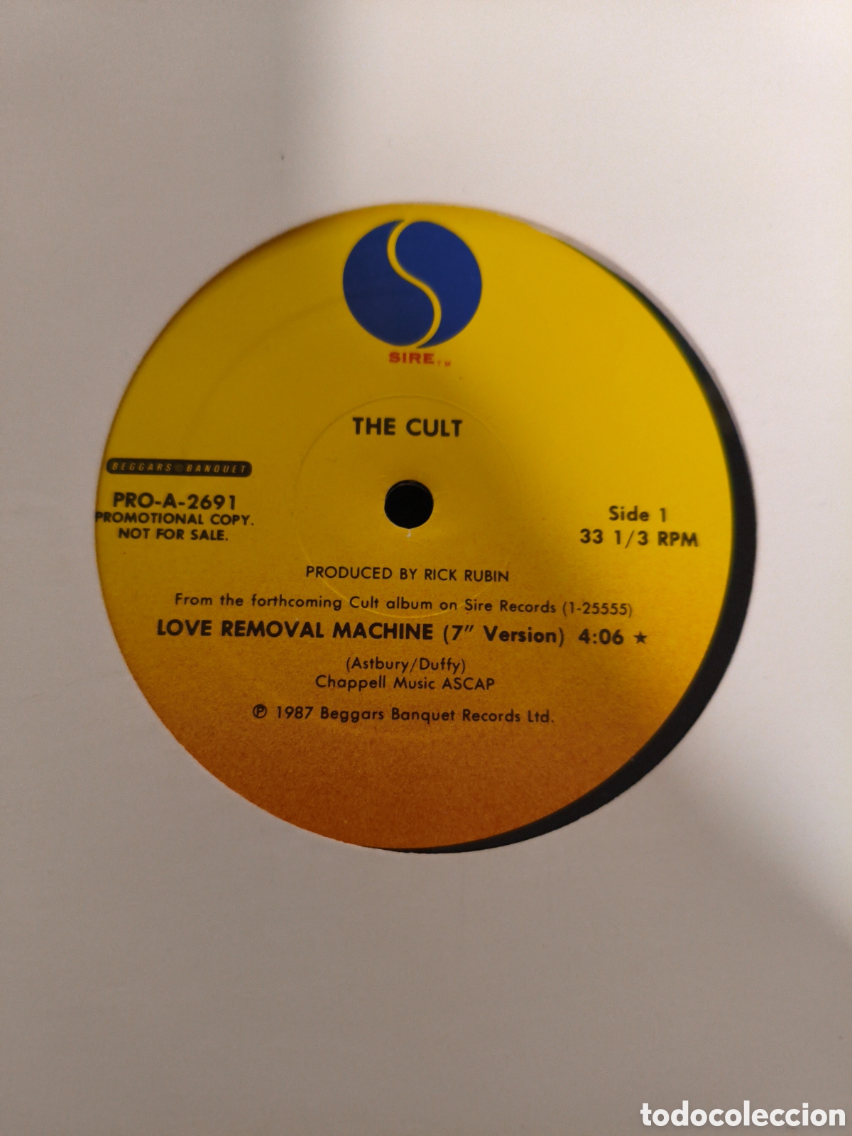 Discos de vinilo: The Cult&nbsp;&lrm;&ndash;&nbsp;Love Removal Machine - Foto 1