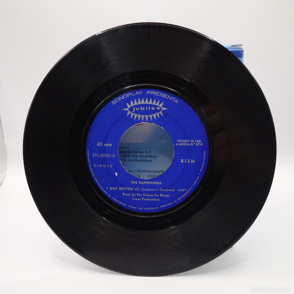 Discos de vinilo: THE HAPPENINGS - I GOT RHYTHM - Foto 5