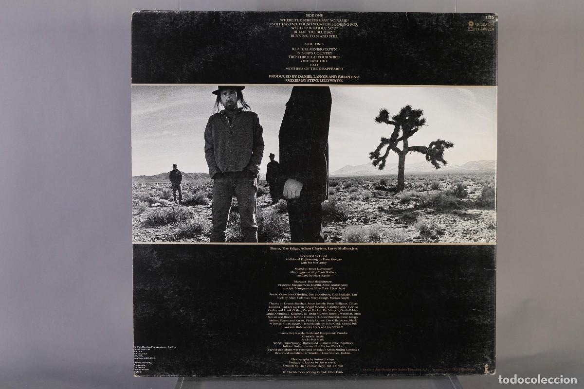 Discos de vinilo: DISCO DE VINILO LP - U2, THE JOSHUA TREE, 1987 - Foto 2