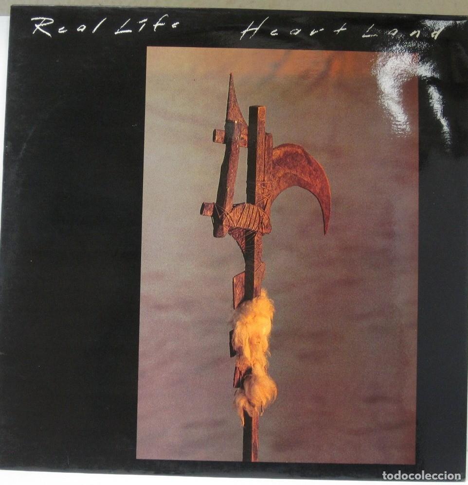 Discos de vinilo: HEARTLAND - REAL LIFE - LP - Foto 1