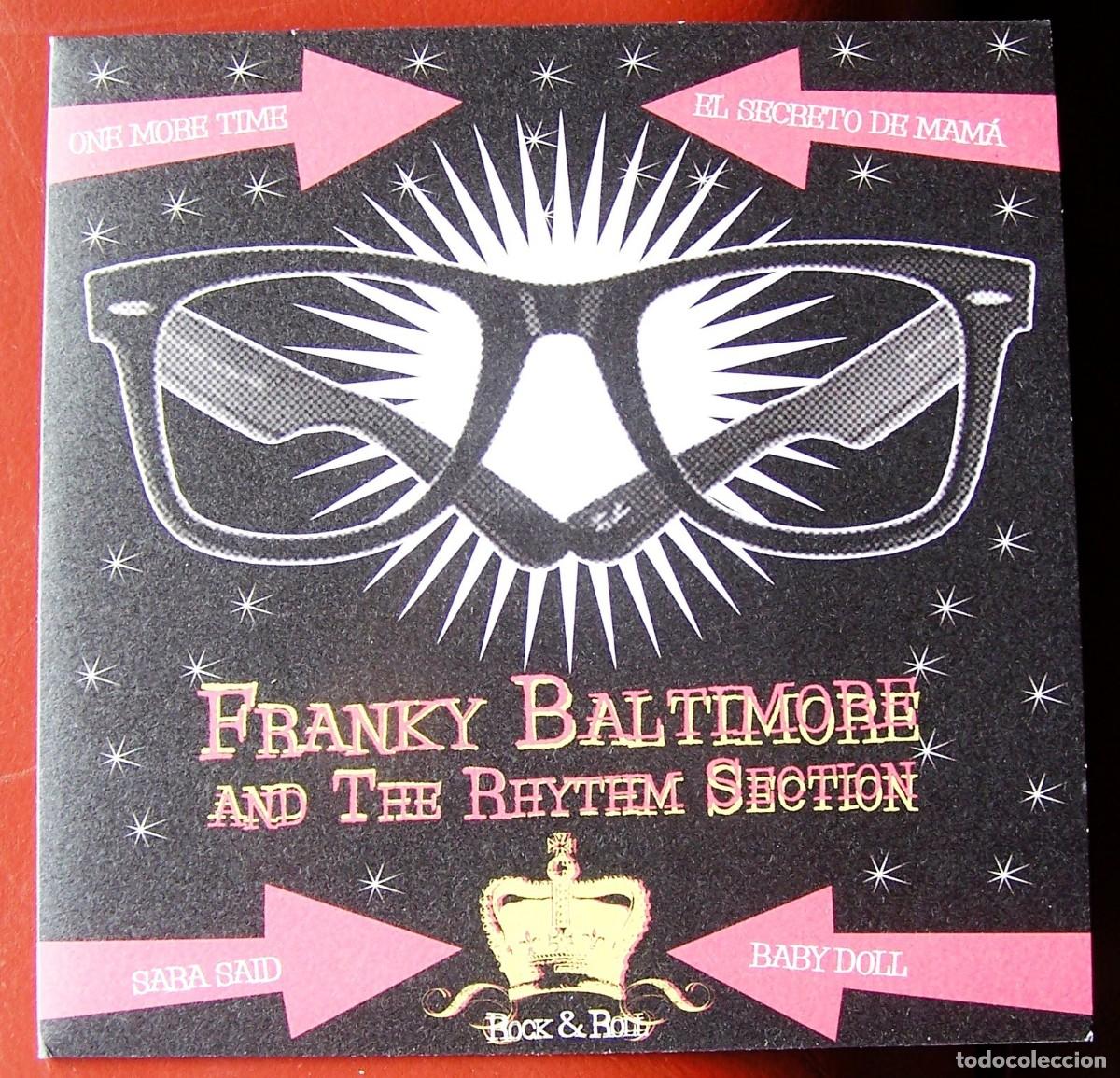 Discos de vinilo: FRANKY BALTIMORE AND THE RHYTHM SECTION - ROCK AND ROLL 7&rdquo; E.P. - Foto 1