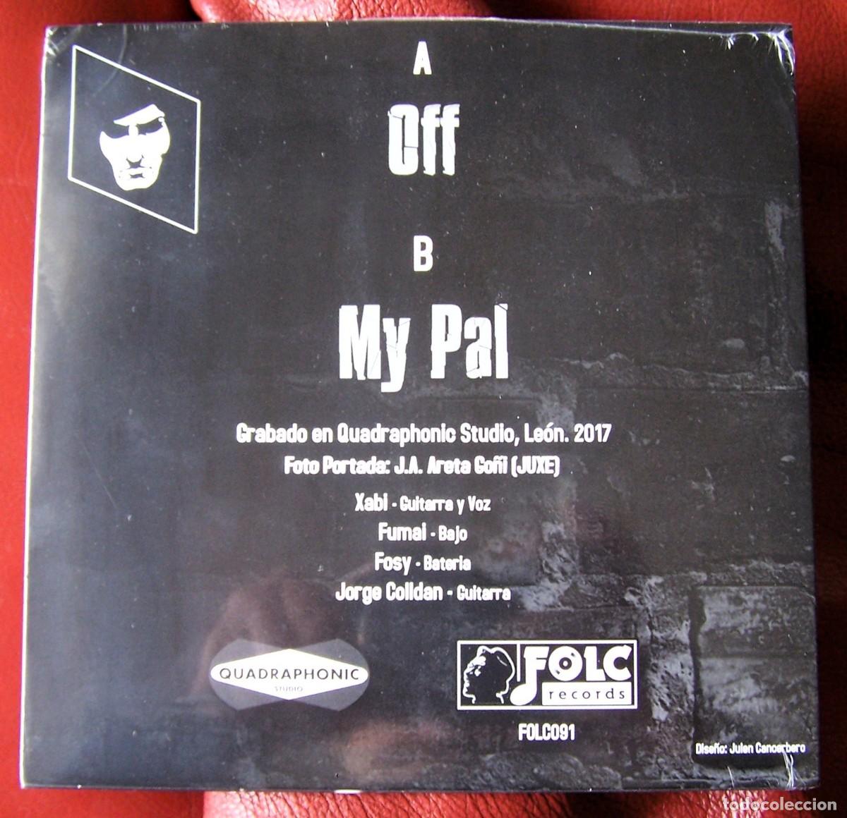 Discos de vinilo: SE&Ntilde;OR NO - OFF / MY PAL 7&rdquo; - Foto 2