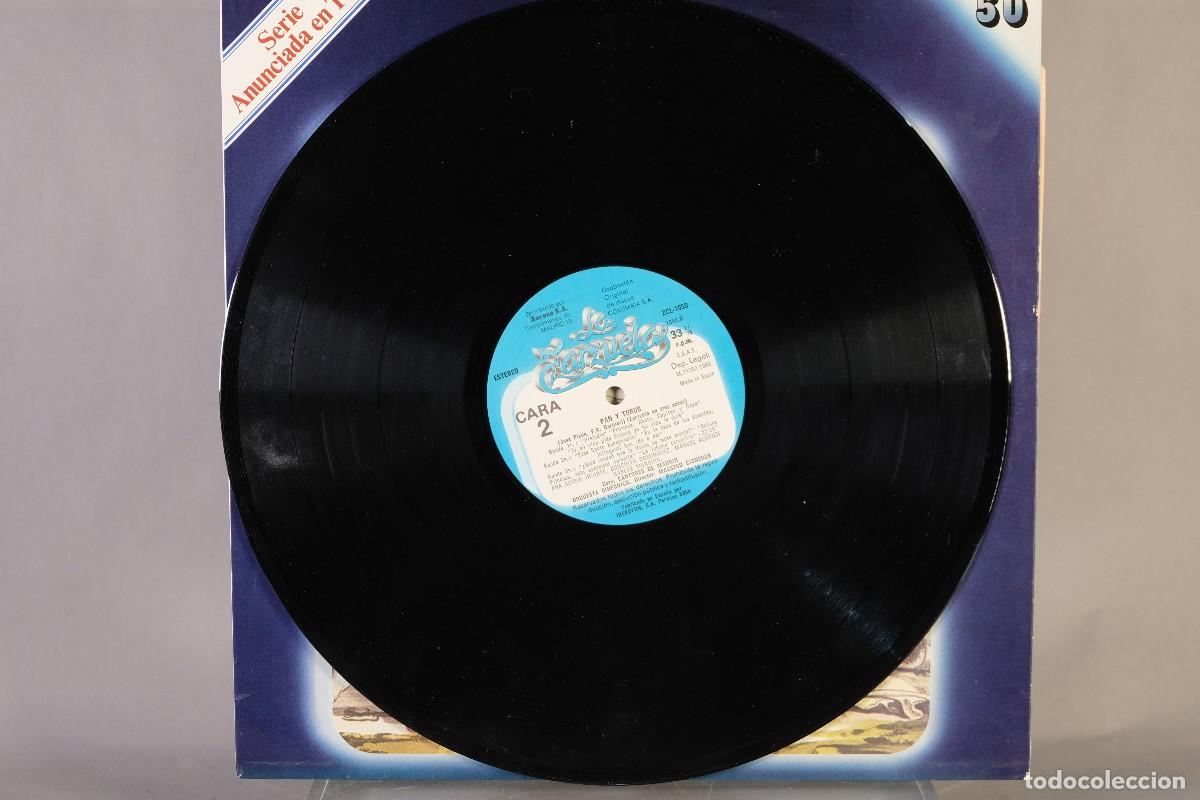 Discos de vinilo: DISCO DE VINILO LP - PAN Y TOROS, INDALECIO CISNEROS - LA ZARZUELA - Foto 4