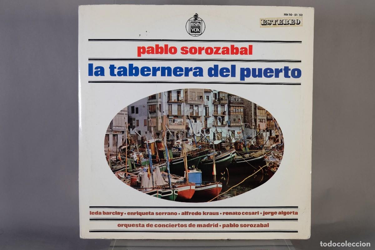 Discos de vinilo: DISCO DE VINILO 2 LP - LA TABERNERA DEL PUERTO, PABLO SOROZABAL - HISPAVOX - Foto 1