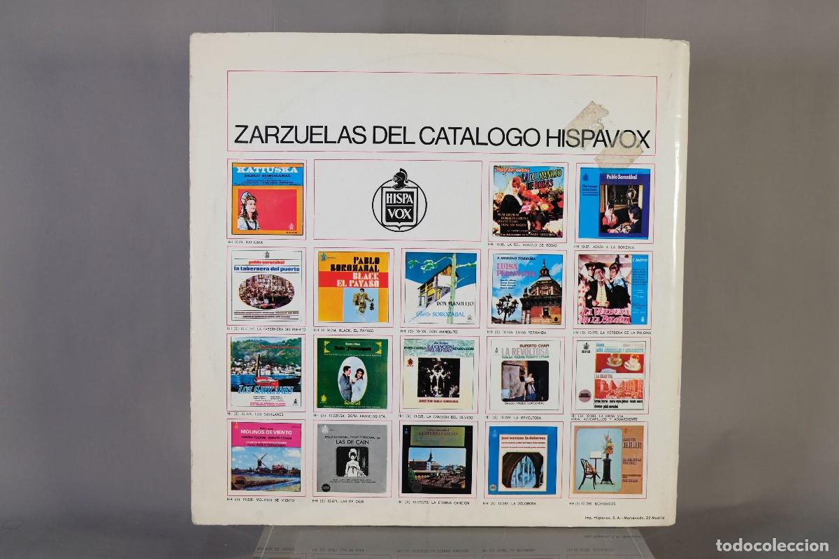 Discos de vinilo: DISCO DE VINILO 2 LP - LA TABERNERA DEL PUERTO, PABLO SOROZABAL - HISPAVOX - Foto 2