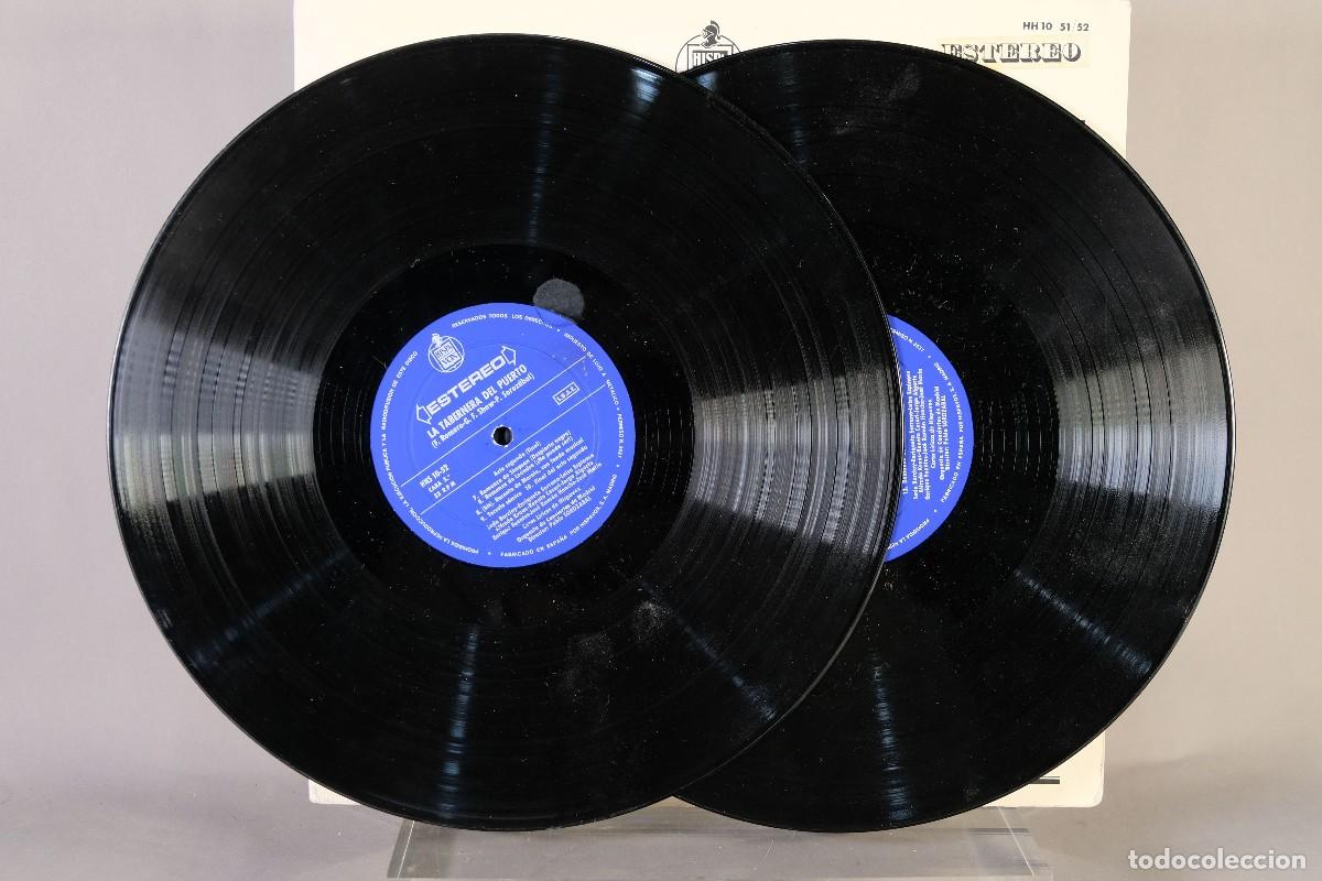 Discos de vinilo: DISCO DE VINILO 2 LP - LA TABERNERA DEL PUERTO, PABLO SOROZABAL - HISPAVOX - Foto 5