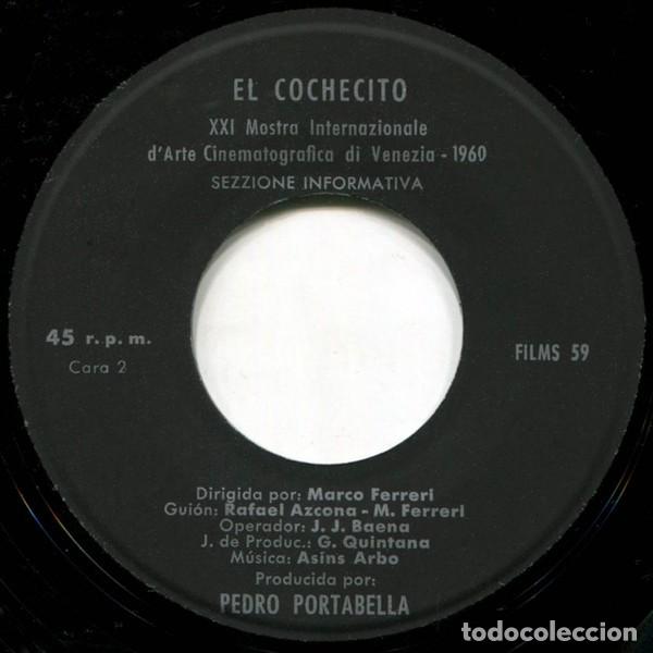 Discos de vinilo: Perico El Del Lunar / Asins Arbo &ndash; Los Golfos / El Cochecito - Foto 3