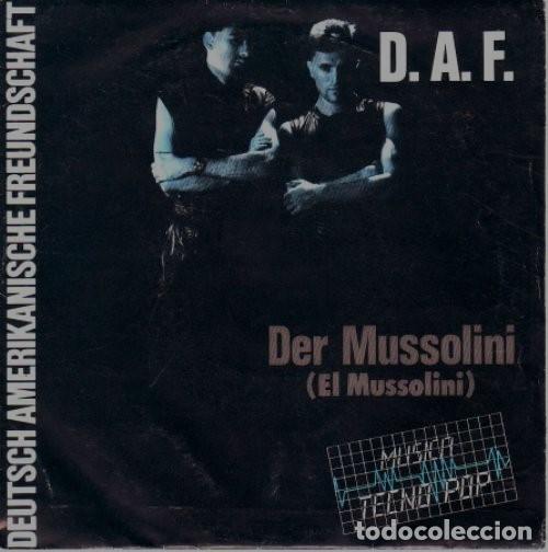 Discos de vinilo: D.A.F. &ndash; Der Mussolini = El Mussolini - PROMO - Foto 1