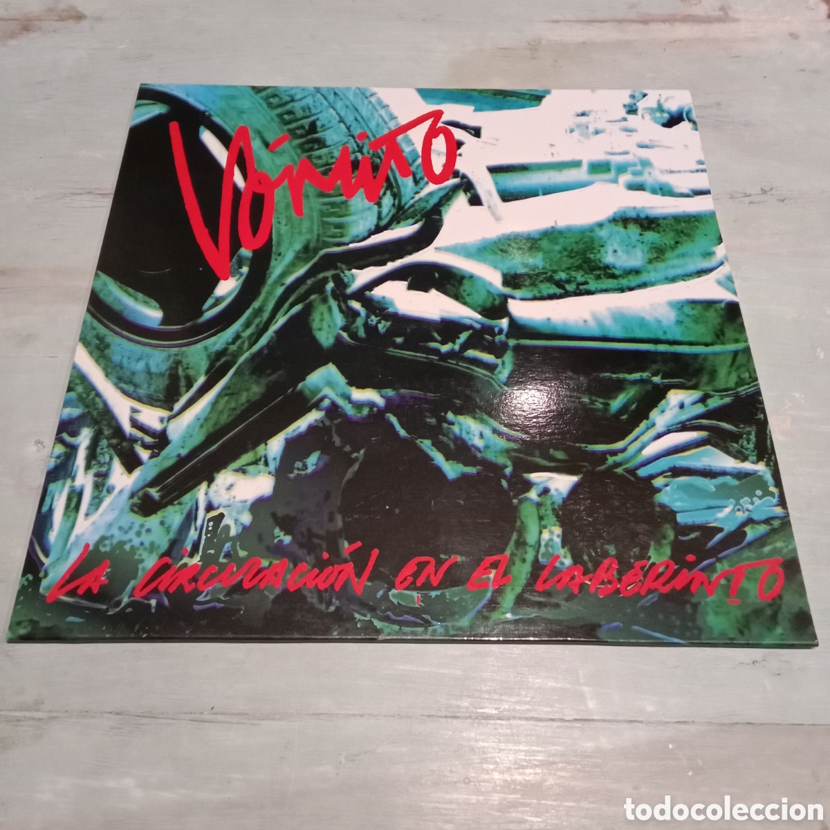 Discos de vinilo: VOMITO - LA CIRCULACION EN EL LABERINTO - LP - Foto 1
