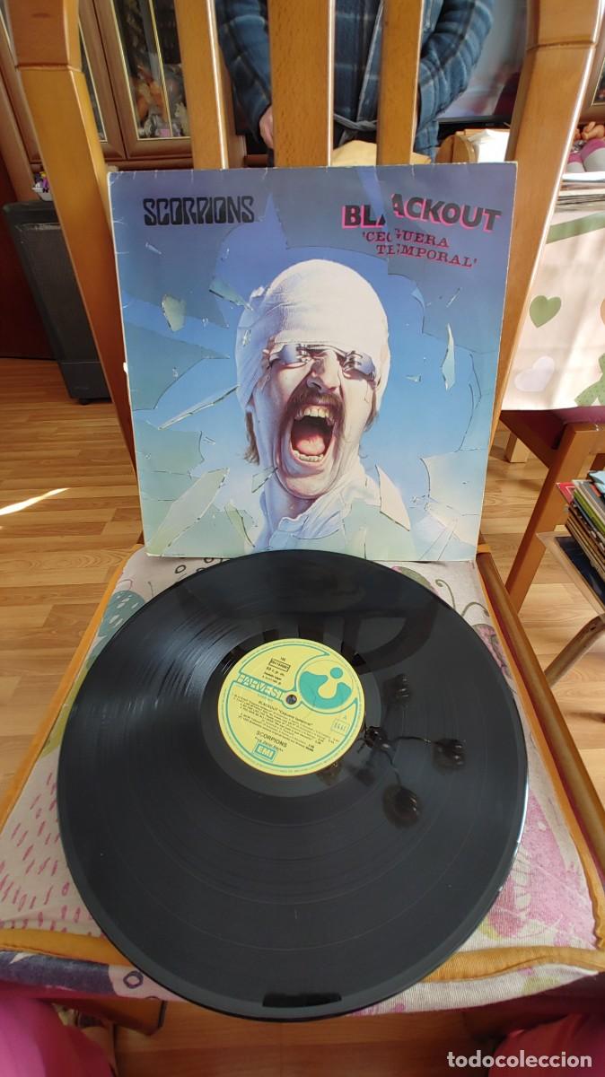 Discos de vinilo: SCORPIONS-LP BLACKOUT-SPAIN 1982 - Foto 1