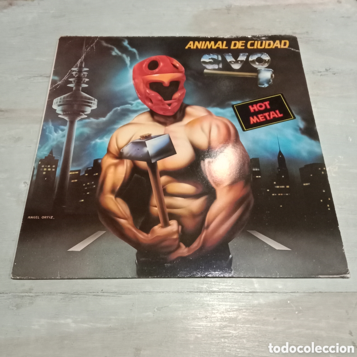 Discos de vinilo: EVO - ANIMAL DE CIUDAD - LP - Foto 1
