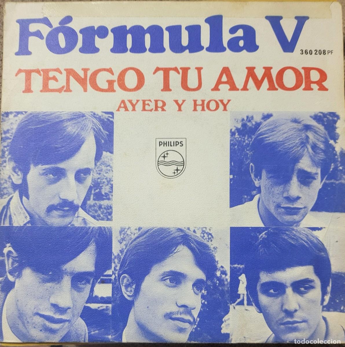 Discos de vinilo: Formula V single sello Philips editado en Espa&ntilde;a a&ntilde;o 1968... - Foto 1