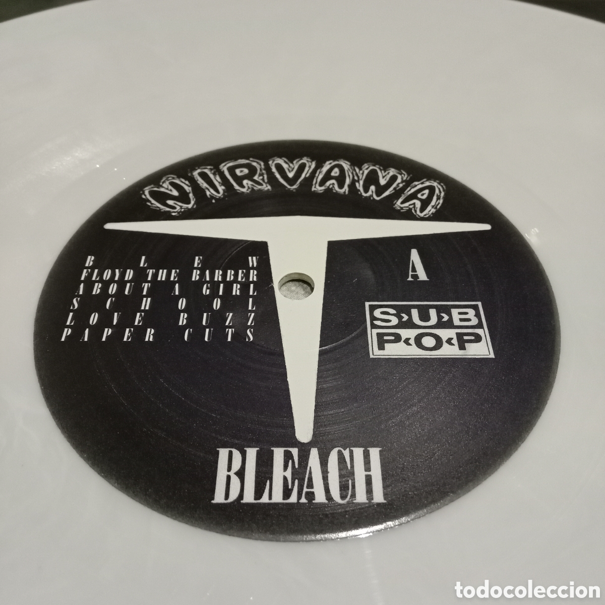 Discos de vinilo: NIRVANA - BLEACH - LP WHITE - Foto 6