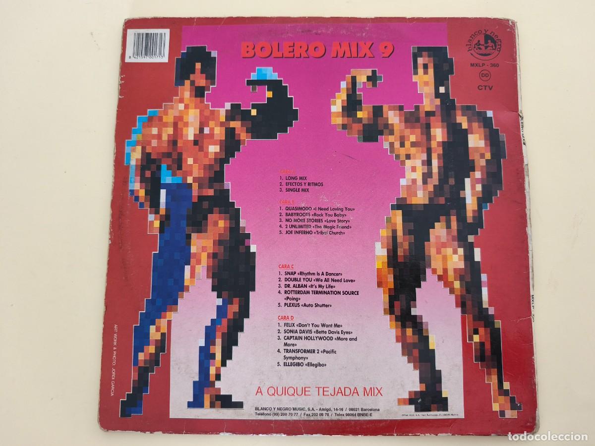Discos de vinilo: Bolero Mix 9 --------------- - Foto 2