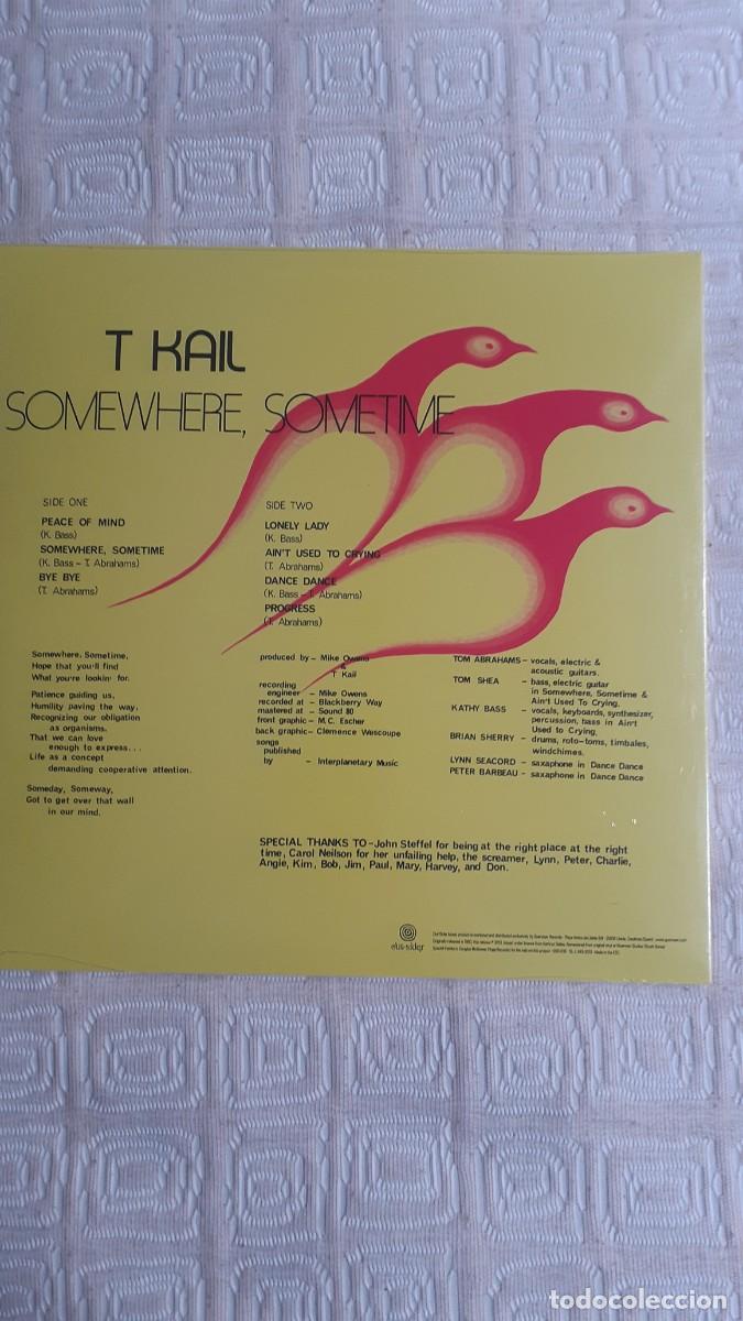 Discos de vinilo: T. KAIL.- Somewhere, sometime (Reed. Outsider) - Foto 2