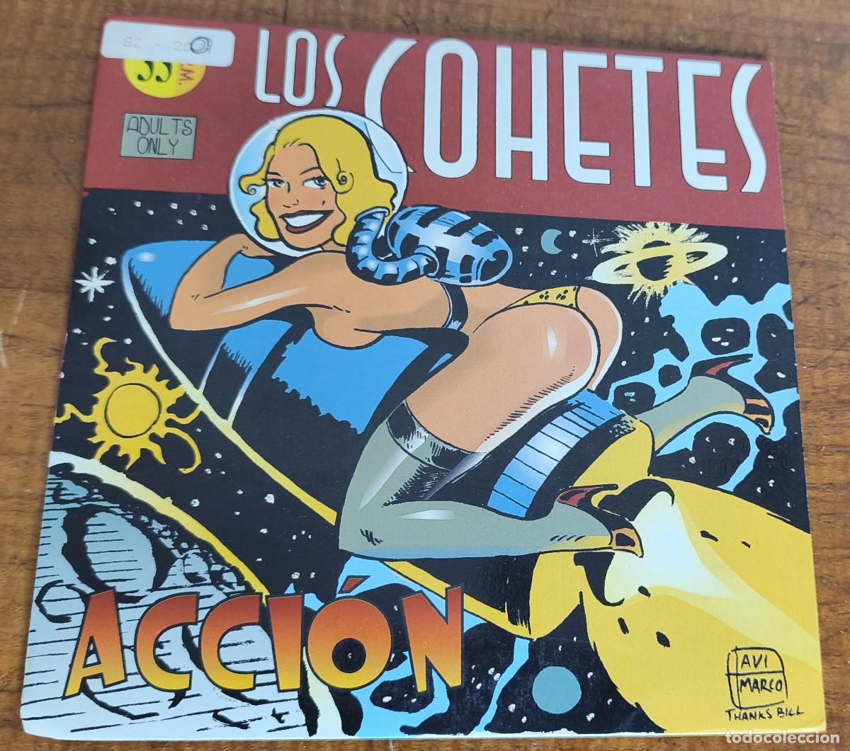 Discos de vinilo: LOS COHETES -- ACCI&Oacute;N - Foto 1