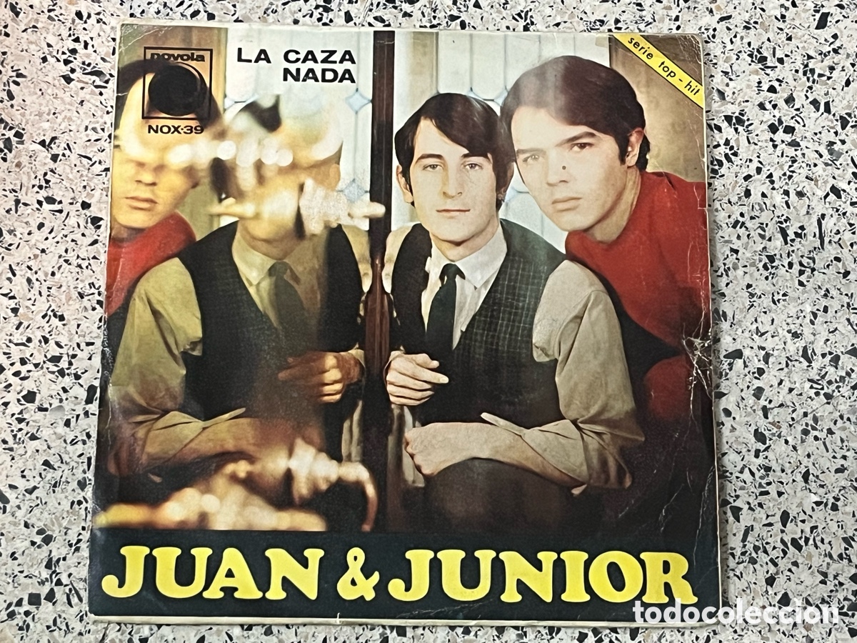 Discos de vinilo: Vinilo Single Juan & Junior - La Caza / Nada (1967) - Foto 1