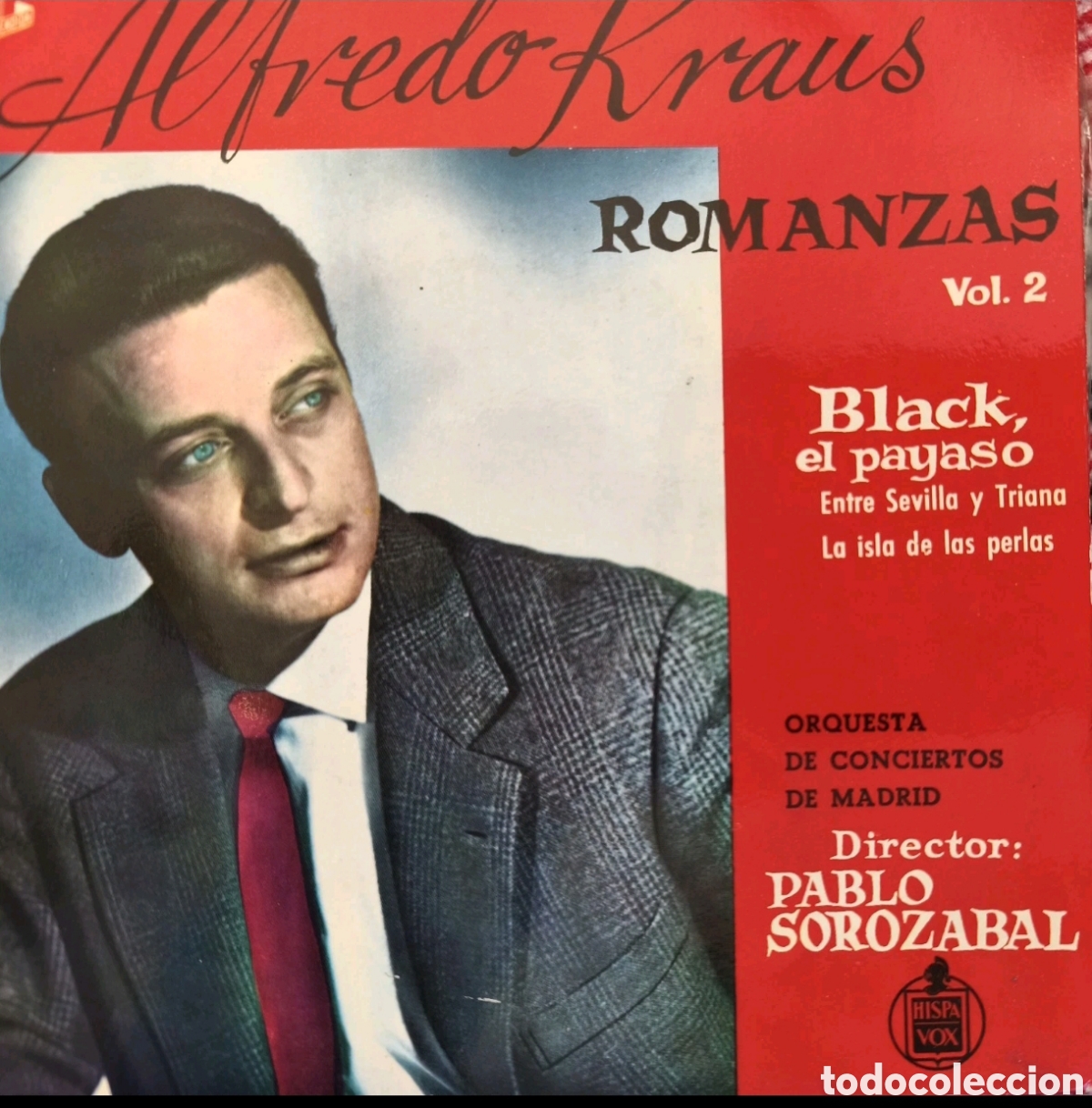 Discos de vinilo: Alfredo Kraus: Romanzas vol.2 - Foto 1