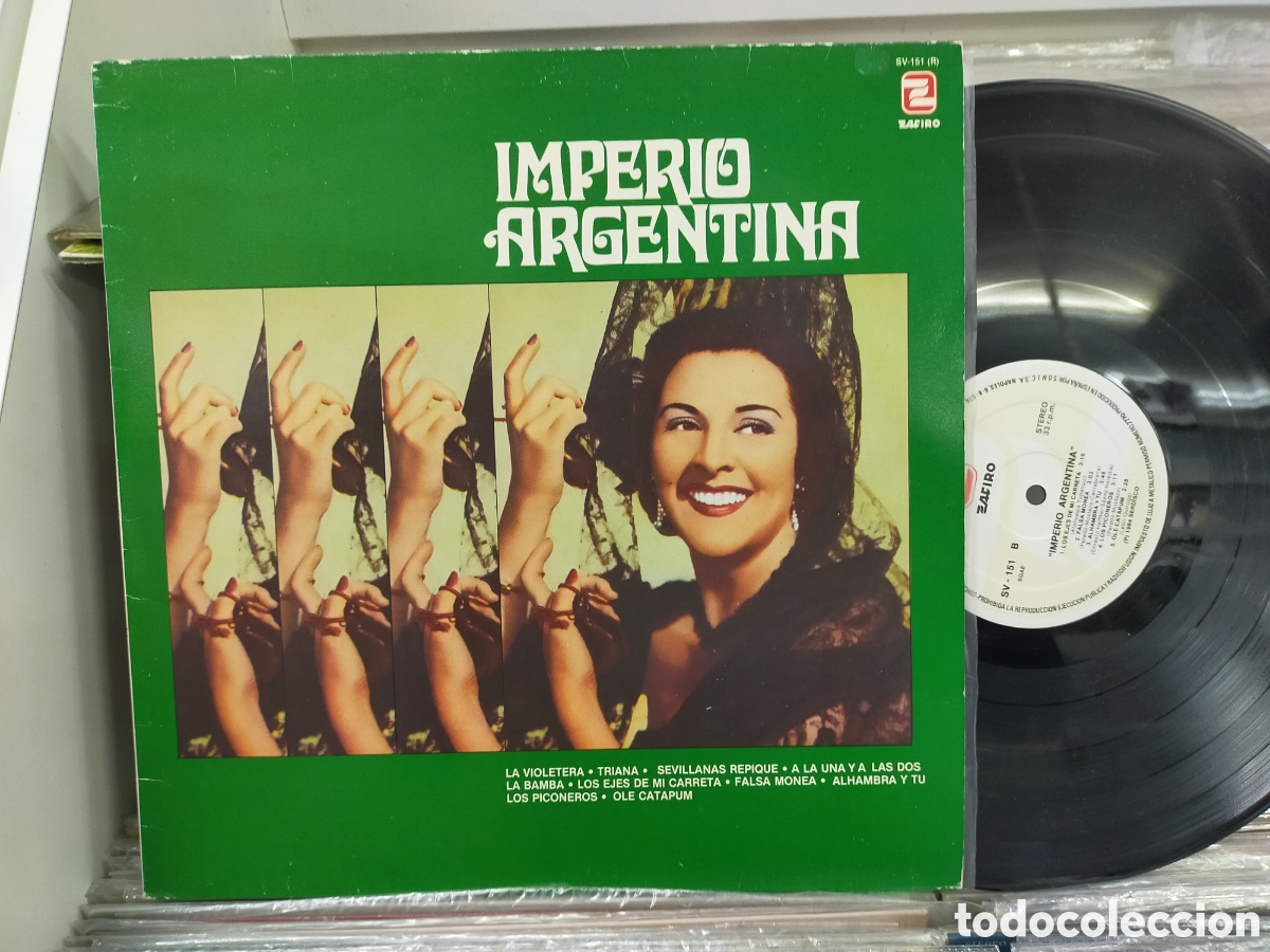 Discos de vinilo: Imperio Argentina LP 1984 rareza - Foto 1