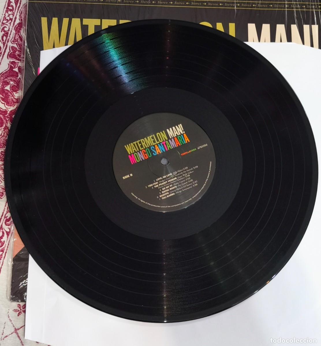 Discos de vinilo: Mongo Santamar&iacute;a -Watermelon man! - Foto 3